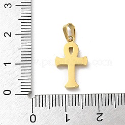 Placcatura ionica (ip) 304 acciaio inossidabile micro pavé zirconia cubica pendenti&nbsp;STAS-Z107-08G-03
