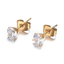 Set di gioielli in strass in acciaio inossidabile 304&nbsp;SJEW-H301-05G