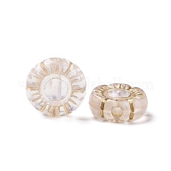 Placcatura perline acrilico trasparente&nbsp;OACR-P013-17