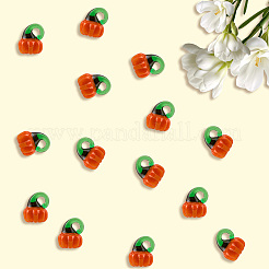 30 Stück handgefertigte Bunte Malerei-Anhänger mit Herbstmotiv&nbsp;LAMP-PA0001-23