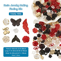 200~300 Stück Schmuckherstellungs-Set aus Harz&nbsp;FIND-TA0004-56