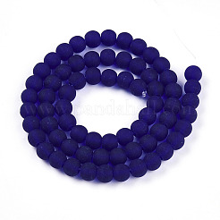 Fili di perline do vetro trasparente&nbsp;X-GLAA-T032-T6mm-MD15
