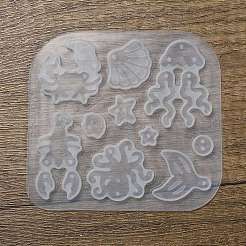 DIY-Silikonformen für Anhänger mit Meeresmotiven&nbsp;LS-SIMO-G011-05A