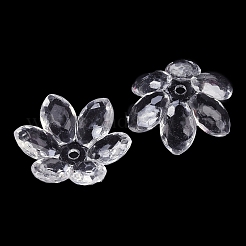 Transparentes bouchons acrylique de perles&nbsp;OACR-H118-03A