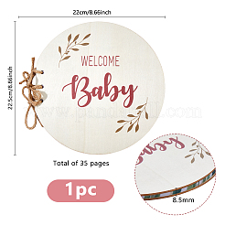 Notizbücher aus Papier mit Holzeinband&nbsp;AJEW-WH0481-86