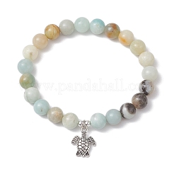 5 Stück Stretch-Armbänder mit natürlichen Edelsteinperlen für Damen&nbsp;BJEW-JB11399