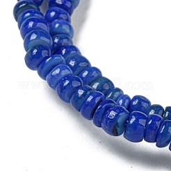 Chapelets de perles de coquille d'eau douce naturelle teinte&nbsp;X1-BSHE-G039-07J
