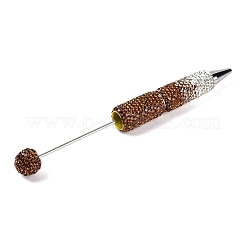 Stylo à perles en fer&nbsp;AJEW-R001-03D
