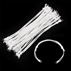 20 bracelet réglable en cordon de polyester ciré coréen&nbsp;BJEW-TAC0051-01