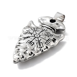 Pendentifs en alliage de style tibétain&nbsp;TIBE-L012-028AS