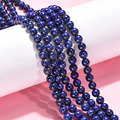Filo di Perle lapis lazuli naturali &nbsp;G-G423-6mm-AB