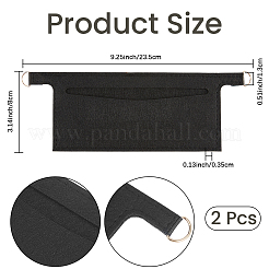 Inserto organizador de monedero de fieltro&nbsp;AJEW-CN0007-79A
