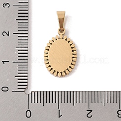 PVD-Vakuumbeschichtung 304 Edelstahlanhänger&nbsp;STAS-M068-04G