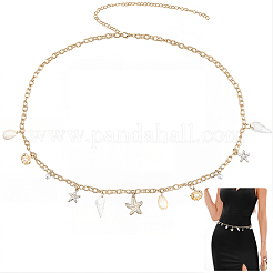 1 chaîne de taille d'été pour femme&nbsp;AJEW-CY0003-27