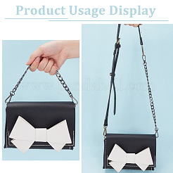 2 pieza de correas de hombro para bolso con cadena de aluminio&nbsp;FIND-PH0018-55B