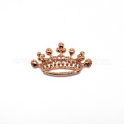 Kristall-Strass-Kronenbrosche&nbsp;JEWB-WH0022-29