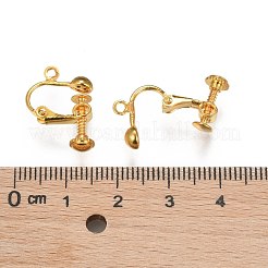 Orecchino a vite in ottone con passante&nbsp;X-EC143-M