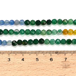 Stränge aus natürlichen Chalcedonperlen mit Farbverlauf&nbsp;GG-NH0004-A01-01A