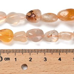 Natürliche Kirschblüte Achat Perlen Stränge&nbsp;G-P497-01E-68