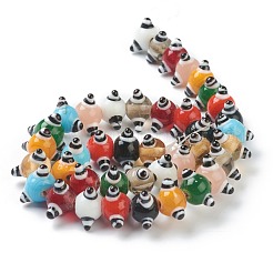 Handgemachte Glasperlen holprige&nbsp;LAMP-J092-07B