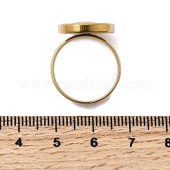 Manschettenringe aus Edelstahl 304&nbsp;RJEW-A077-04G-02