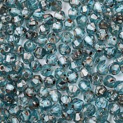 Picasso Backfarbe Glas Saatperlen Perlen&nbsp;SEED-N007-37G