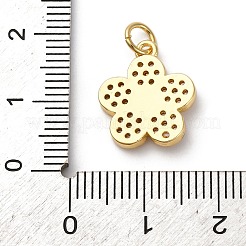 Colgante micropavé cubic zirconia de latón&nbsp;KK-I276-02G