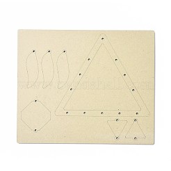 Kits de fabrication de carillons éoliens triangle bricolage&nbsp;DIY-A029-08