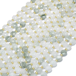 Perles de quartzite naturel Tianshan Cui en brins&nbsp;G-C116-A61-02