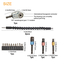 Kit di prolunga flessibile per punte da trapano&nbsp;TOOL-WH0128-02