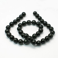 Perles en obsidienne naturelle&nbsp;G-G099-16mm-24