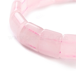 Bracelets extensibles en perles de quartz rose naturel pour femmes&nbsp;BJEW-C081-10