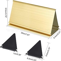 Dreieck Aluminiumlegierung Tischplatte Displayständer&nbsp;ODIS-WH0005-54B