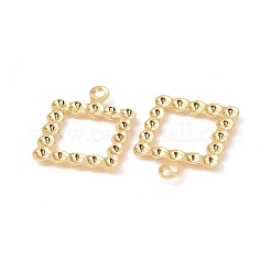 Ionenplattierung (IP) 304 Edelstahl Anhänger Strass-Einstellungen&nbsp;STAS-F293-07G