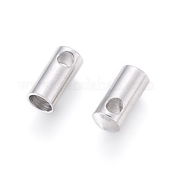 Emembouts de cordon en acier inoxydable 304 résistants au ternissement&nbsp;STAS-F232-01E-P