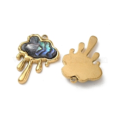 Pendentifs en paua naturel&nbsp;STAS-G397-09G-02