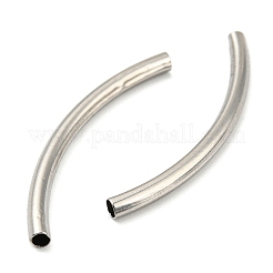 Cuentas de tubo de acero inoxidable 304 que no se deslustran&nbsp;STAS-B047-27N-P