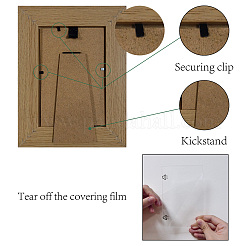 Cornici rettangolari in legno&nbsp;AJEW-WH20021-020