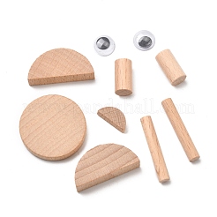 Bricolage boiseries 3d écureuil animal copeaux de bois branche d'arbre matériel pack&nbsp;DIY-C024-05