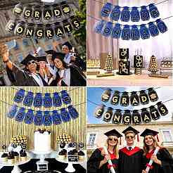 Pancarta colgante de felicitación de graduación&nbsp;TH-FZCC84D-01A-02