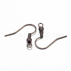 Ganci per orecchini in ottone bronzo antico&nbsp;X-KK-Q362-AB-NF
