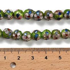 Handmade Cloisonne Perlen&nbsp;CLB-O001-M10-03