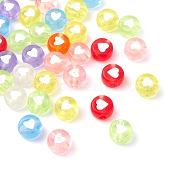 400pcs 8 Farben transparente Acrylperlen&nbsp;TACR-YW0001-44