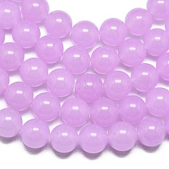 Chapelets de perles en jade de malaisie naturelle&nbsp;G-L645-C01-10mm-08