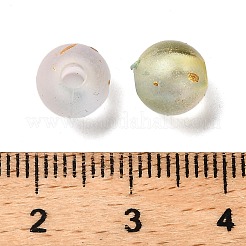 Gefrostet transparent Acrylperlen&nbsp;OACR-F013-13A