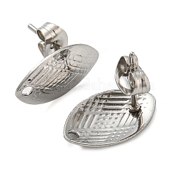 Accesorios para aretes de acero inoxidable 304 que no se deslustran&nbsp;EJEW-D081-01C-P