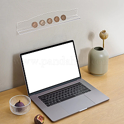 Vitrines de pièces de monnaie en acrylique&nbsp;ODIS-WH0038-134