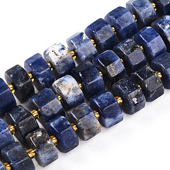 Natur Sodalith Perlen Stränge&nbsp;G-T140-26
