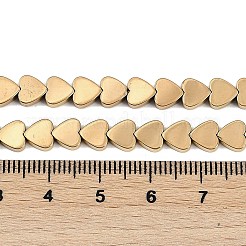 Fili di perline di ematite sintetica non magnetica elettrolitica&nbsp;G-G174-F01-01