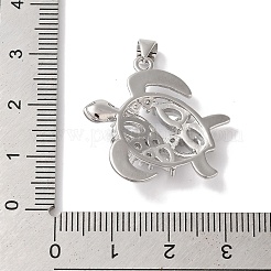 Pendenti in ottone con placcatura a cremagliera e zirconi trasparenti&nbsp;KK-L216-057P